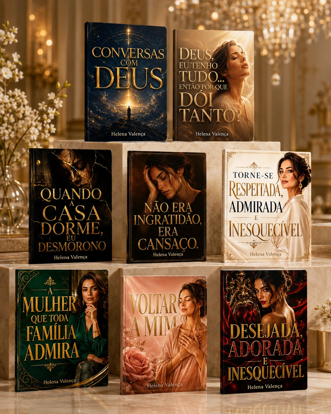 Coleção Completa 8 Livros Helena Valença