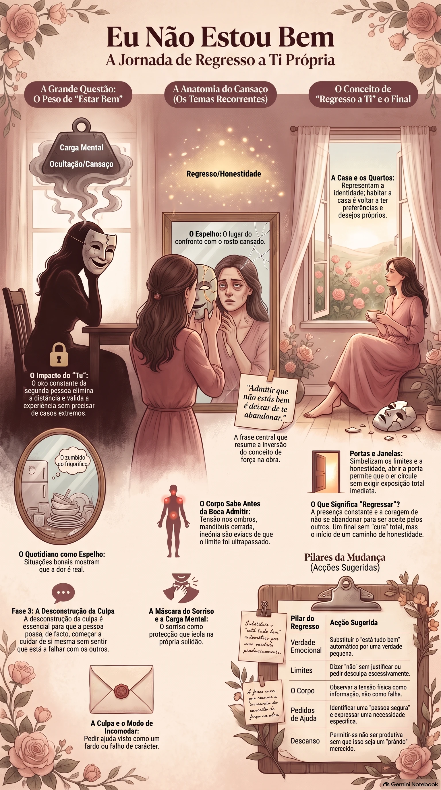Infográfico Guia de Regresso a Ti
